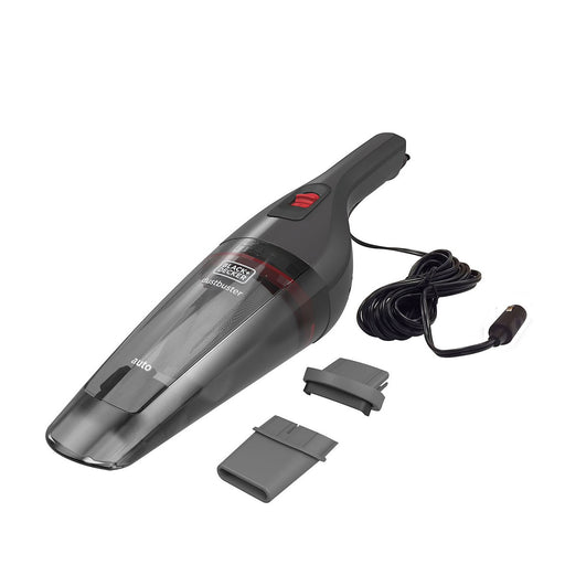 Black+Decker Car Vacuum Cleaner Corded 12V Ergonomic Handheld Dust Buster - Image 1