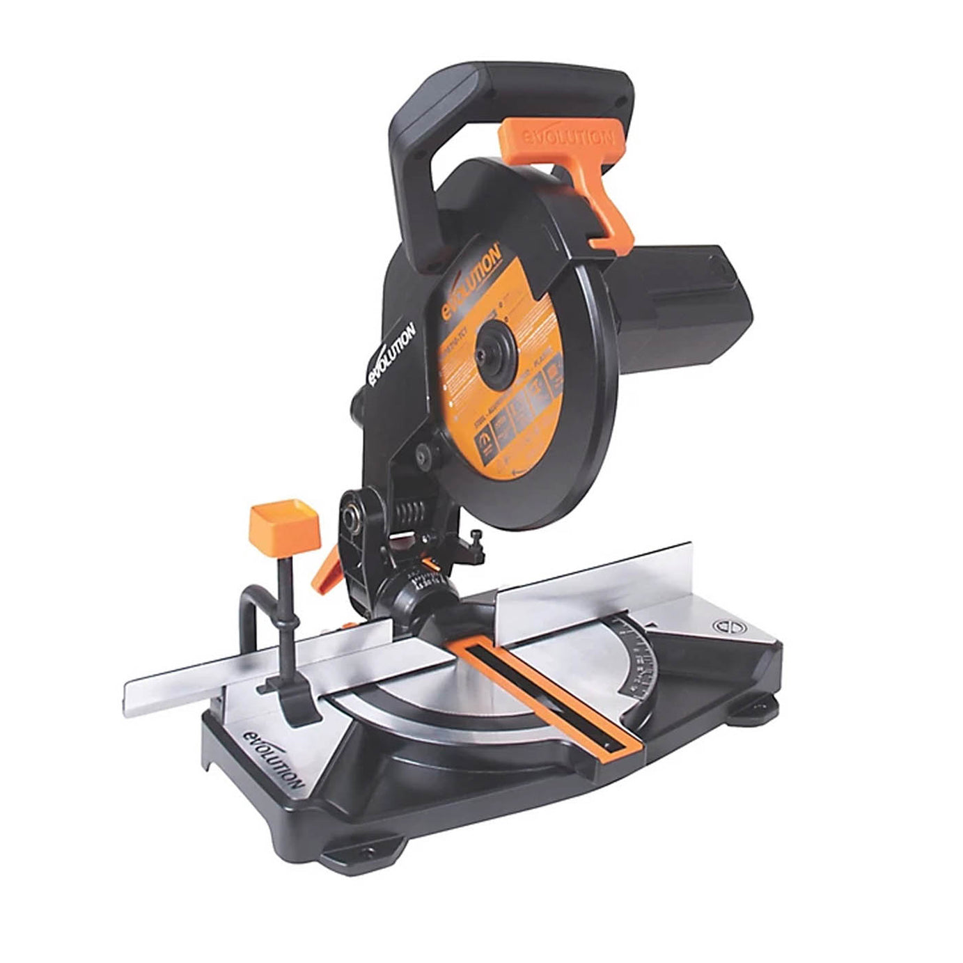 Evolution Mitre Saw 210mm Electric R210CMS Multipurpose Powerful 1200W 240V - Image 1