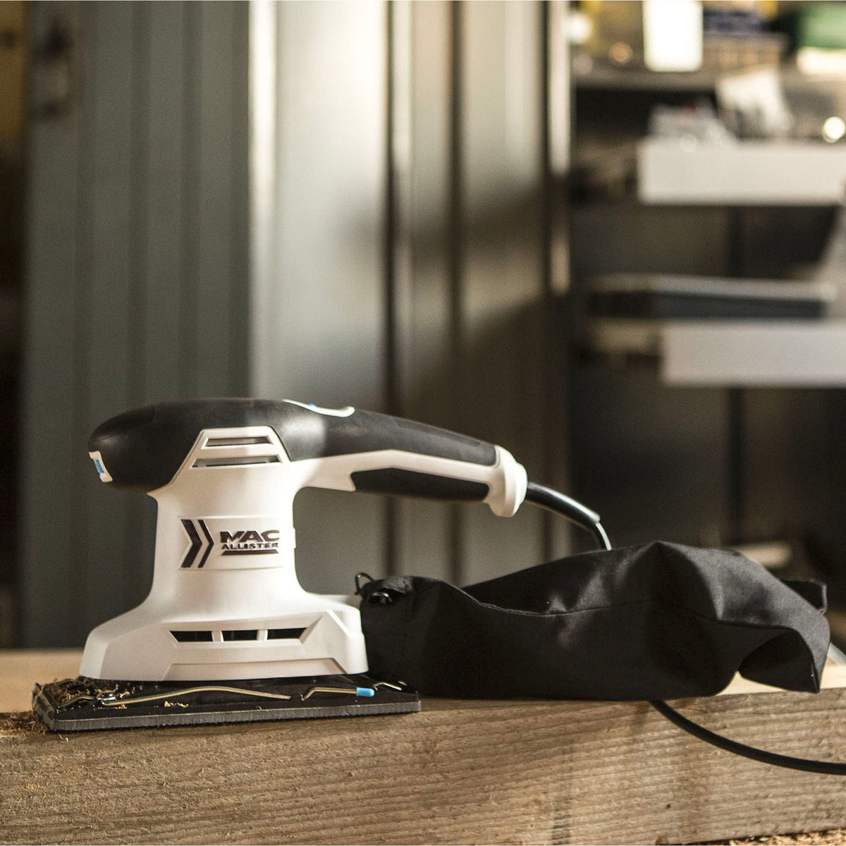 Mac Allister Multi Sander Electric MSMS200 Soft Grip Variable Speed Compact 200W - Image 5