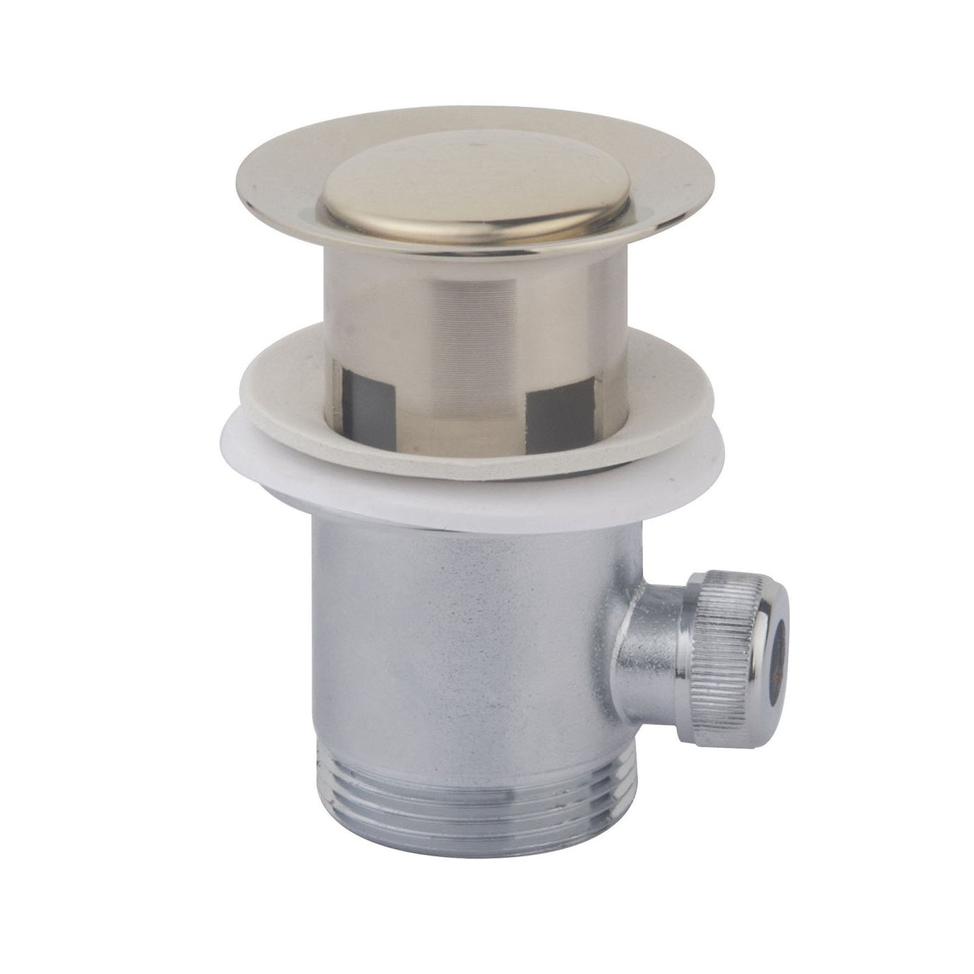 Bathroom Basin Tap Mono Mixer Dual Lever Gold Effect ¼ Turn Waste Modern Faucet - Image 4