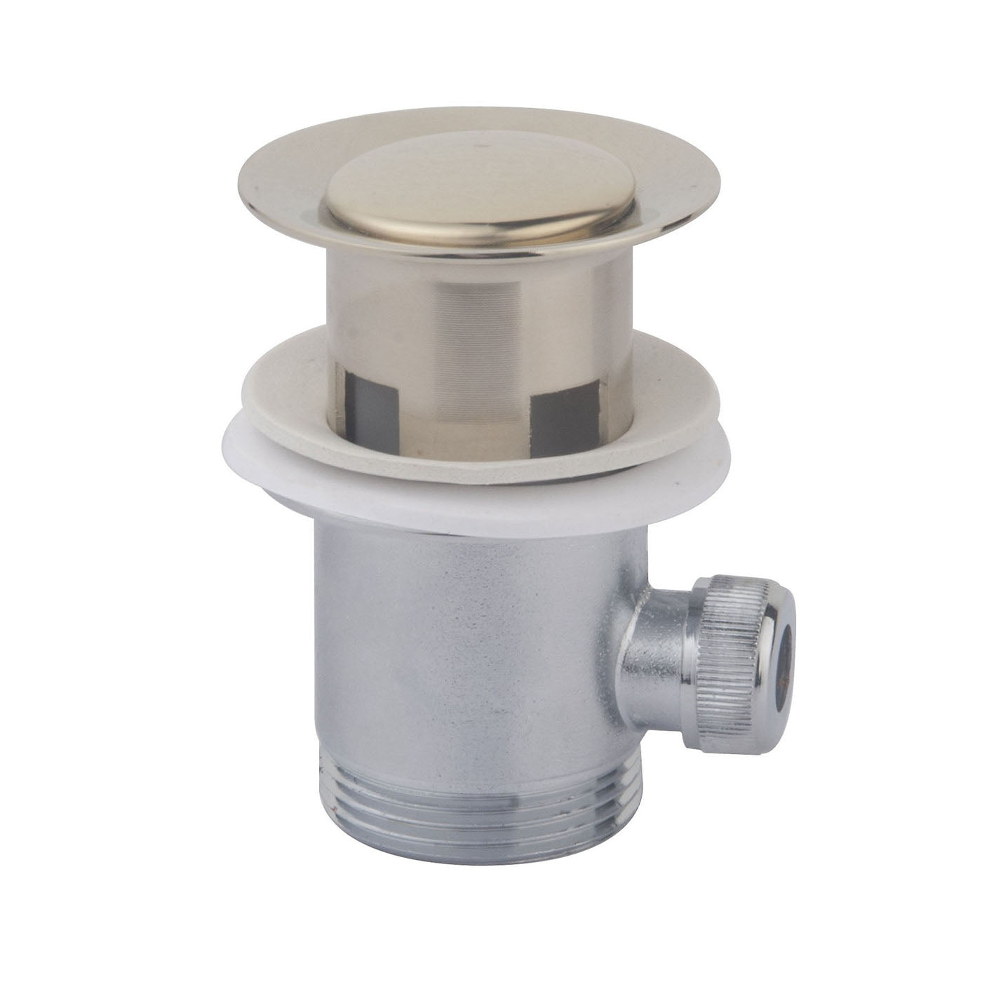 Bathroom Basin Tap Mono Mixer Dual Lever Gold Effect ¼ Turn Waste Modern Faucet - Image 4