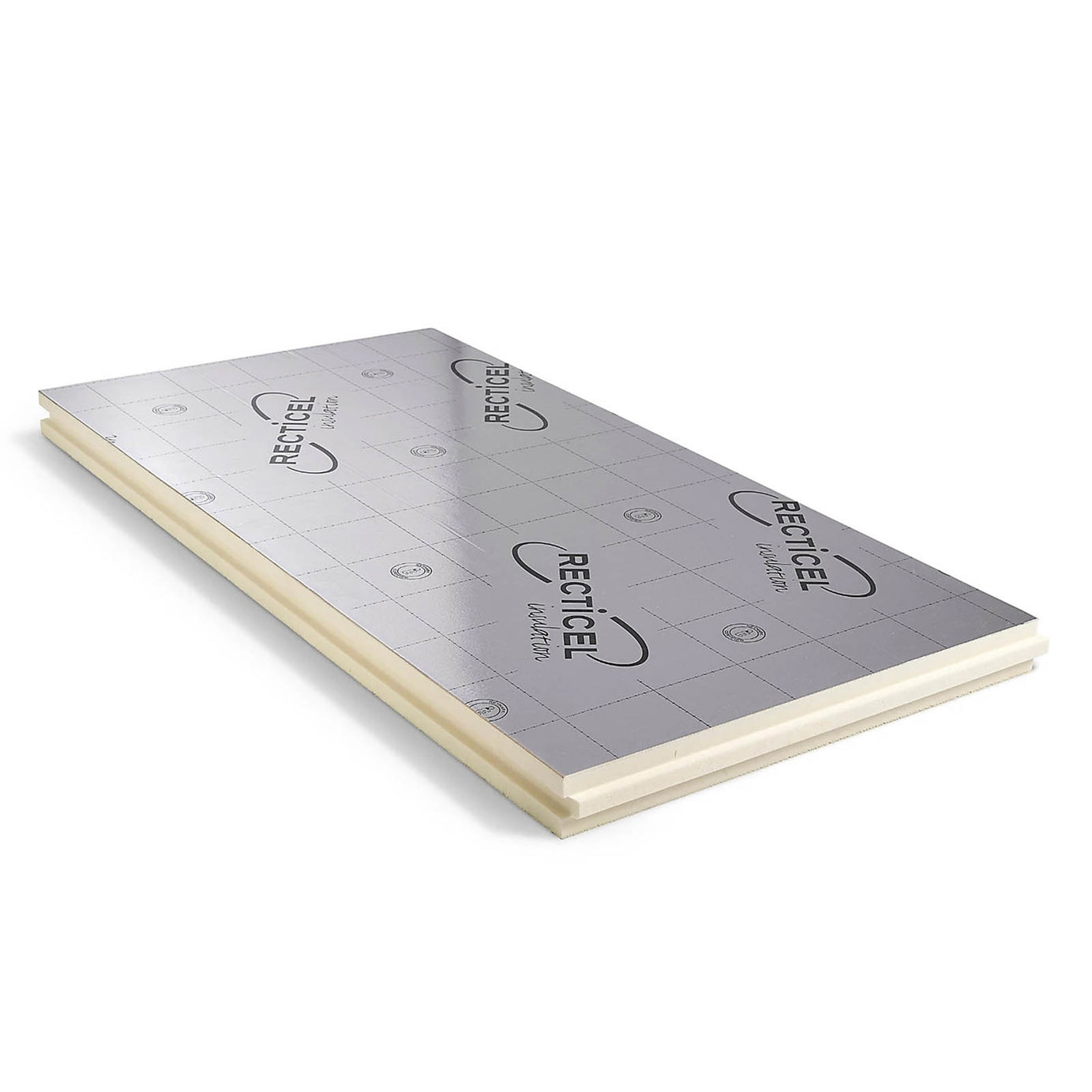 Recticel Instafit PIR Insulation Board 50mm Pack of 5 Thermal Foil - Image 1