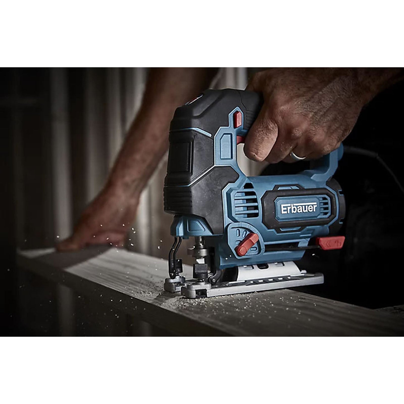 Erbauer Jigsaw EJS750 Corded Electric Variable Speed LED Woodwork Powerful 750W - Image 3