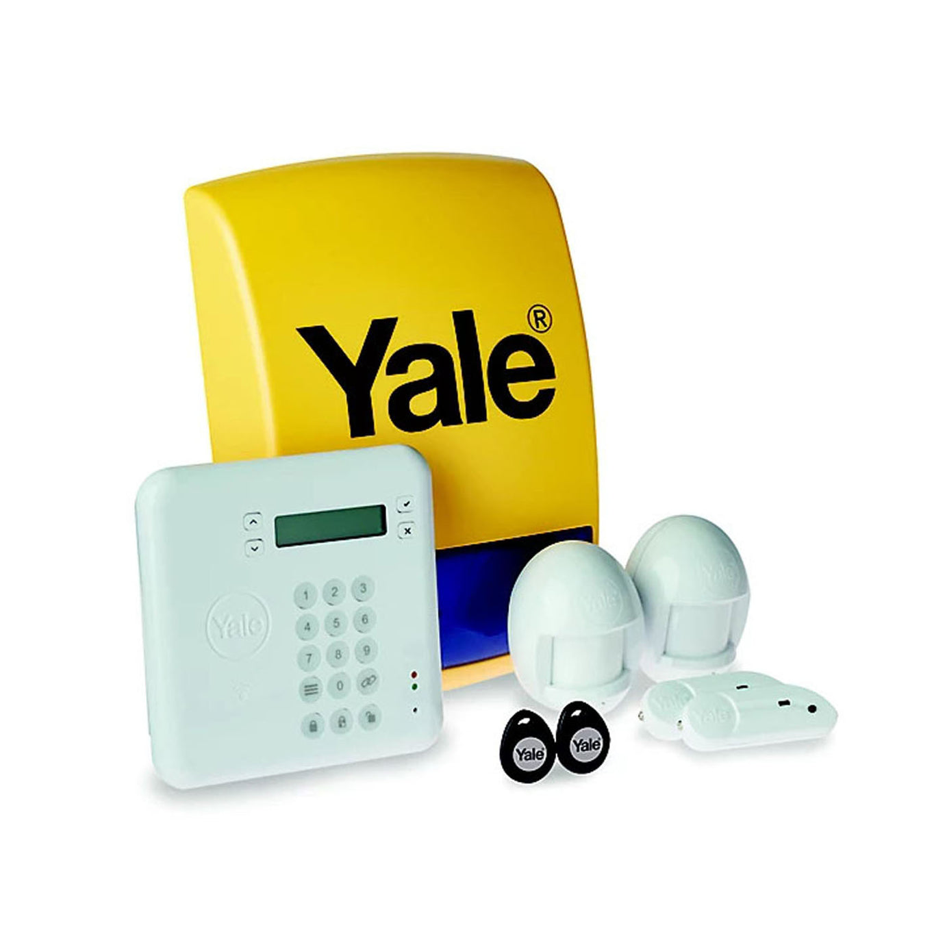 Yale Intruder Alarm Kit Home Premium Plus Wireless One-Touch Control Pre-Linked - Image 1