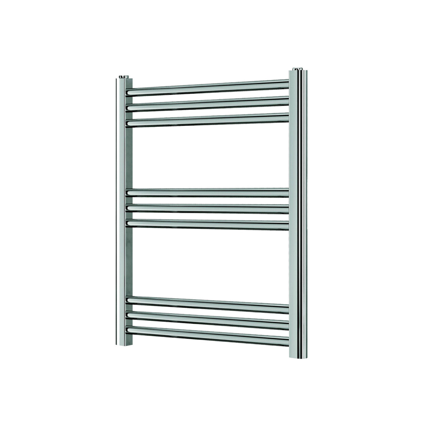 Blyss Towel Rail Radiator Chrome Flat Bathroom Warmer Ladder Modern 70x50cm - Image 2