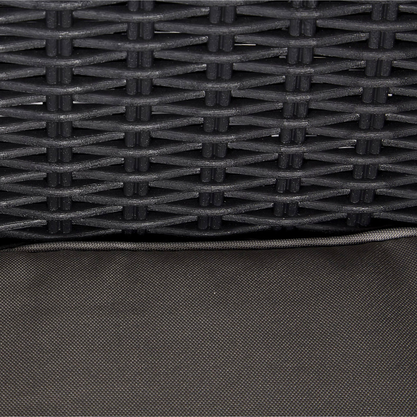 Rattan Garden Set 4 Seater Coffee Outdoor Furniture Sofa Storage 2 x  Armchair - Image 8