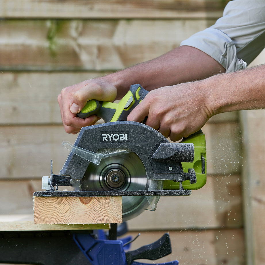 Ryobi ONE+ Circular Saw R18CSP-120S Cordless 18V 2Ah Battery Charger Set 150mm - Image 4