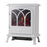 Electric Stove Heater Fireplace Cream Freestanding Flame Effect Remote Control - Image 3