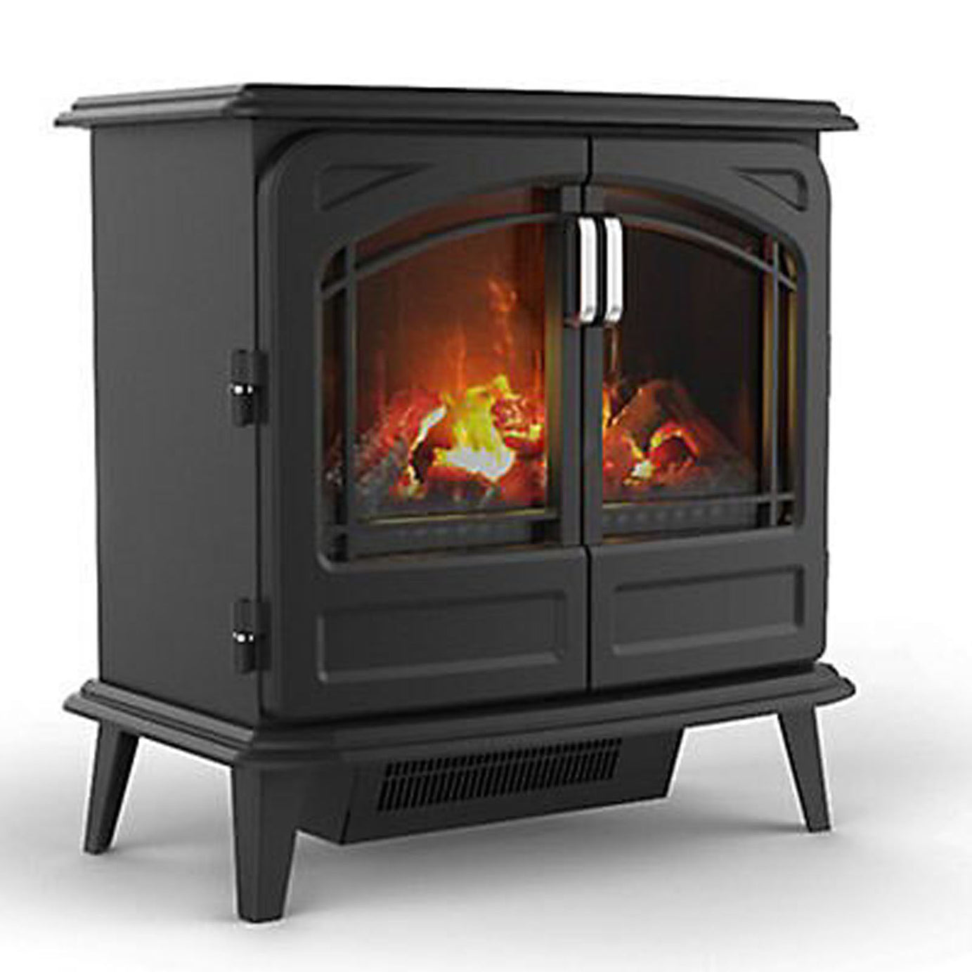 Dimplex Electric Fire Stove Heater Opti-myst Thermostat Remote Control Black 2kW - Image 1