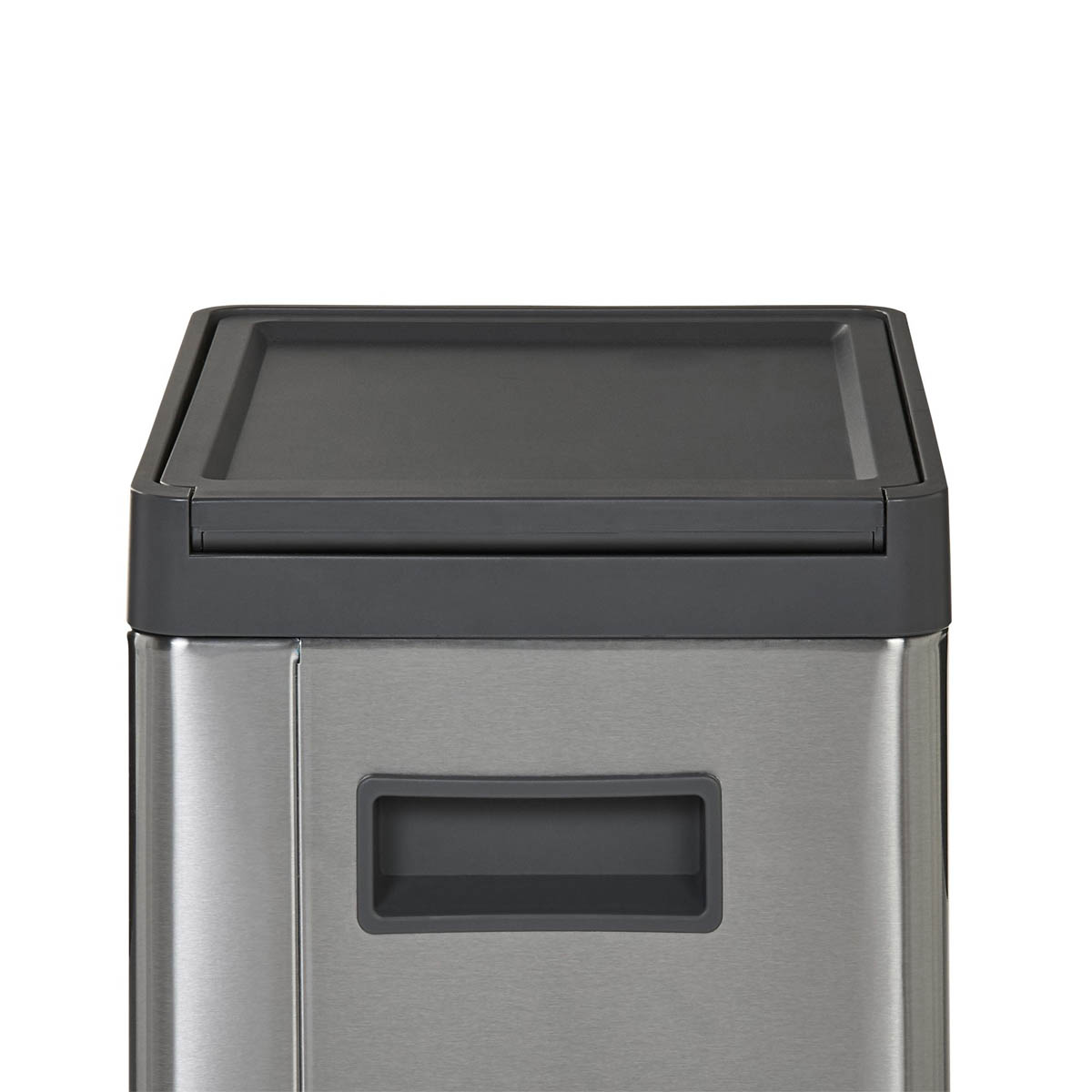 GoodHome Kora Pedal Anthracite Metal Pedal Bin - 14L - Image 3