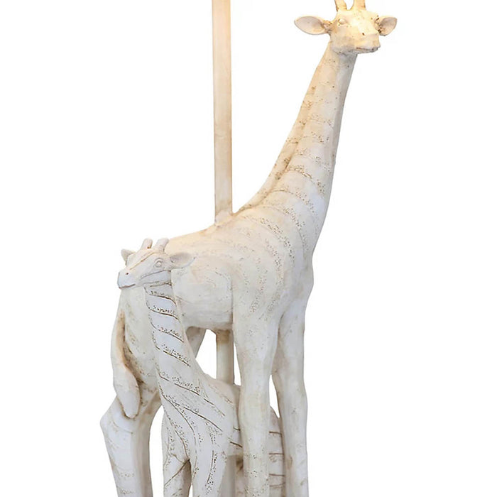 Table Lamp Giraffe Safari Look Ivory Neutral Modern Bedside Light 28W - Image 4