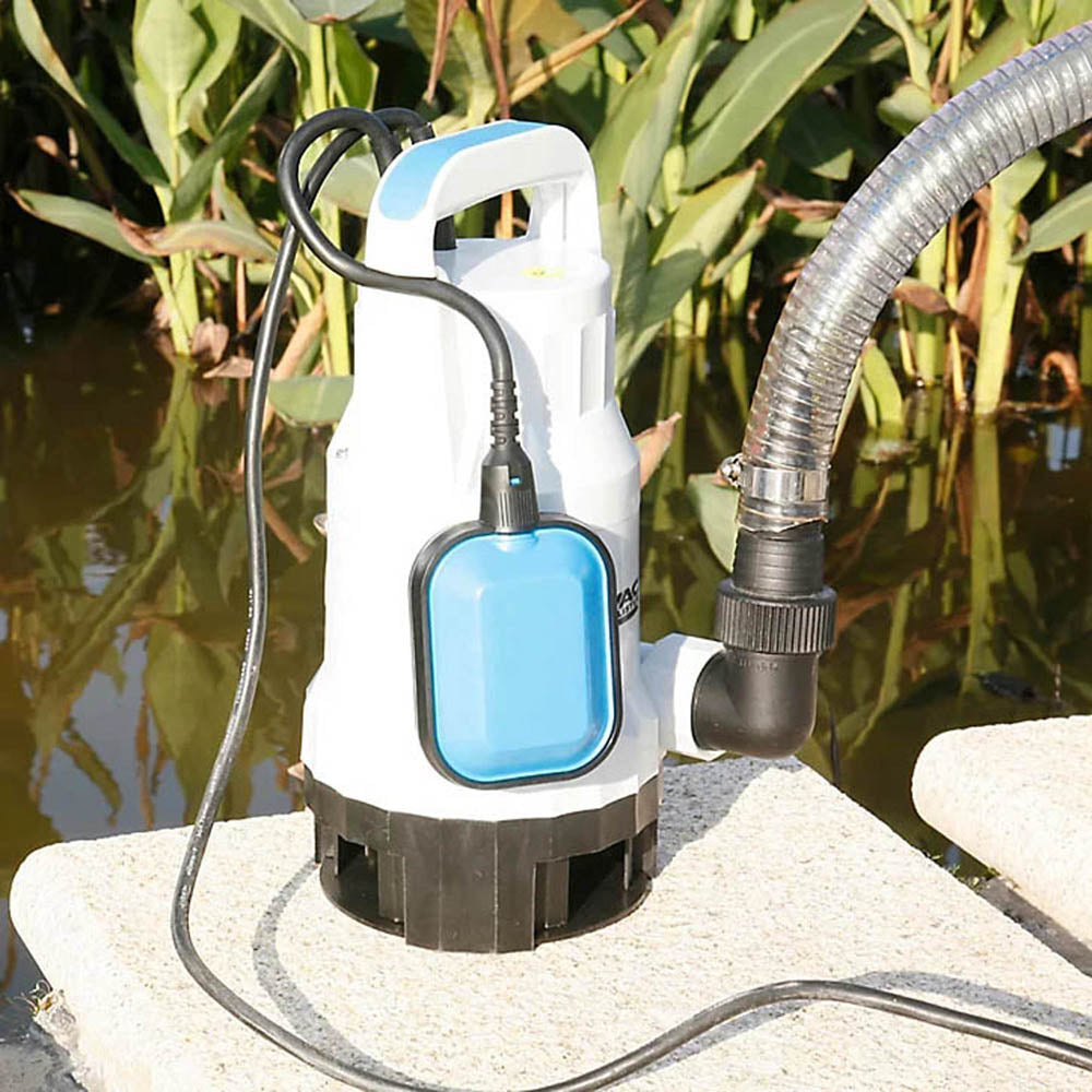 Mac Allister Dirty Water Pump Automatic Turn Off Stable Handle 400W 240V H 332mm - Image 1