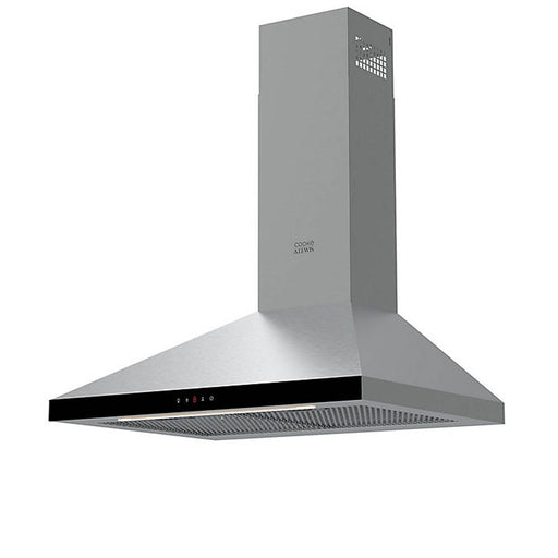 Chimney Cooker Hood CL60CHRF Powerful Kitchen Extractor Fan LED Steel (W)60cm - Image 1