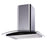 Cooker Hood Kicthen Extractor Fan Curved Glass CL60CGRF Stainless Steel LED 60cm - Image 1