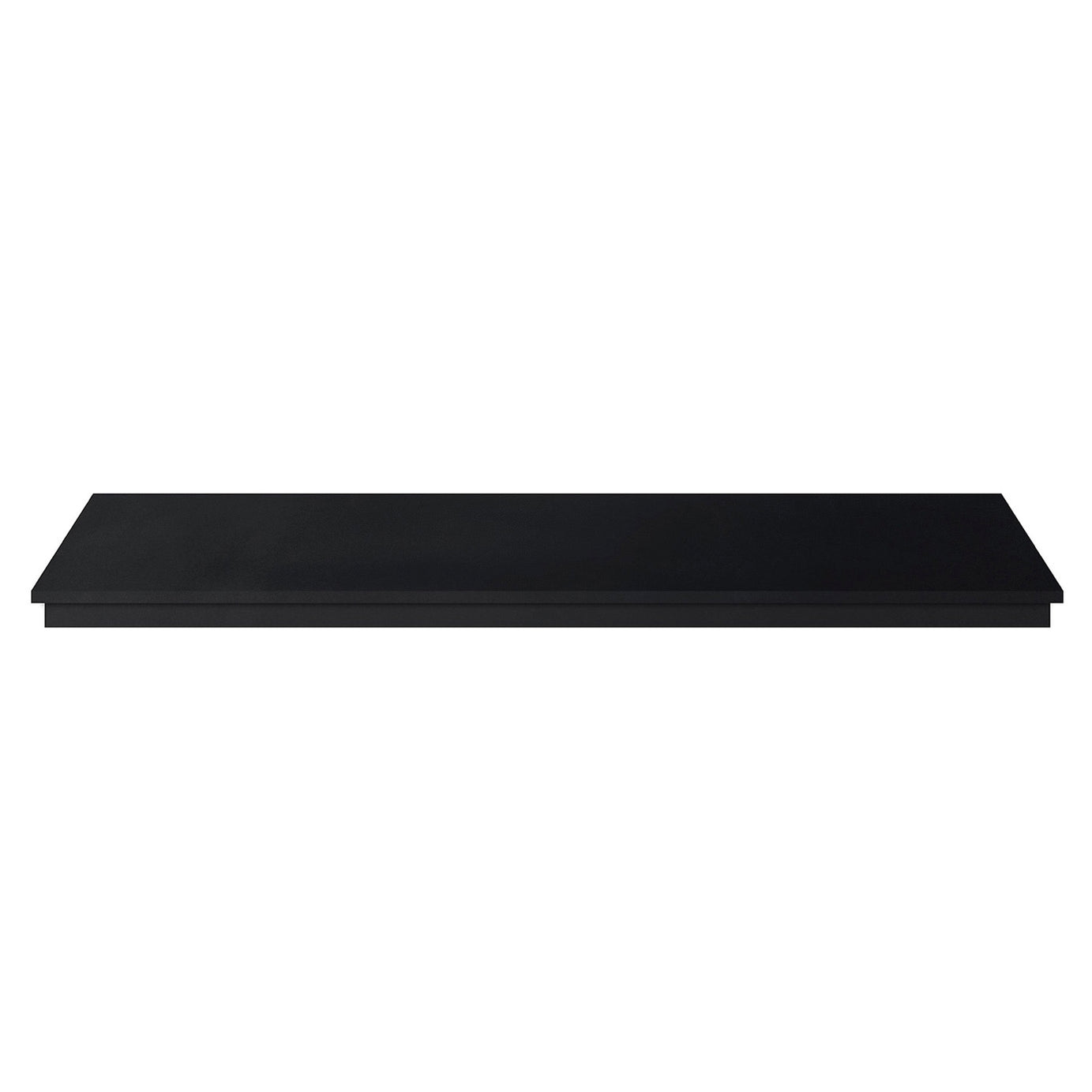 Focal Point Hearth For Electric Stoves & Fireplaces Black MDF 800 x 380 x 50MM - Image 1