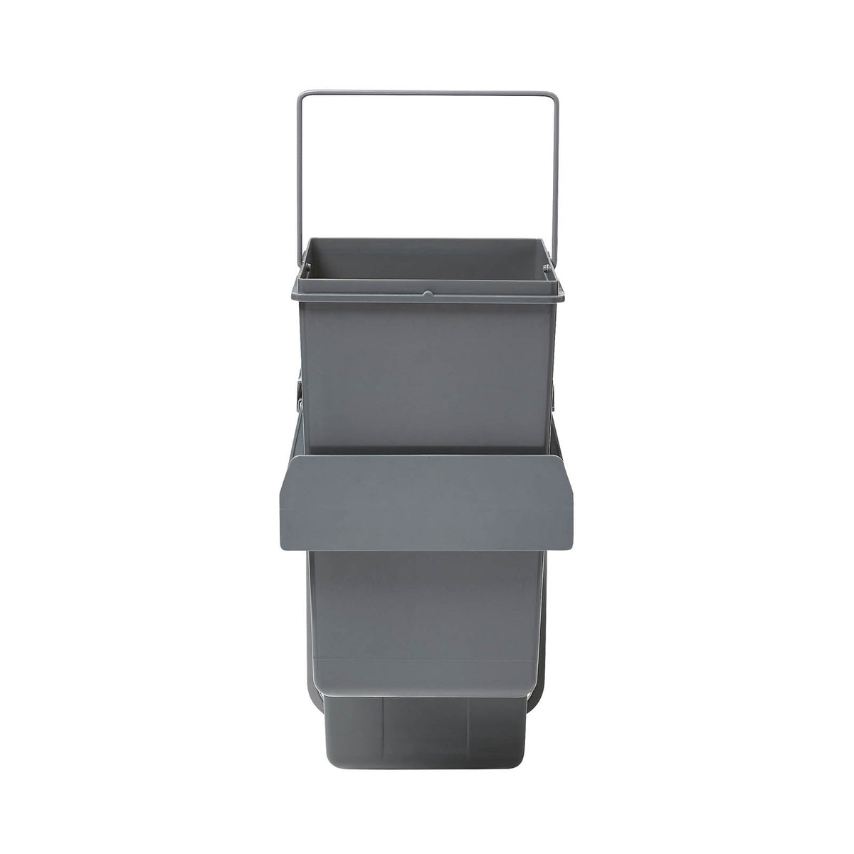 GoodHome Vigote Anthracite Integrated Kitchen Pull-out bin, - 26L - Image 6