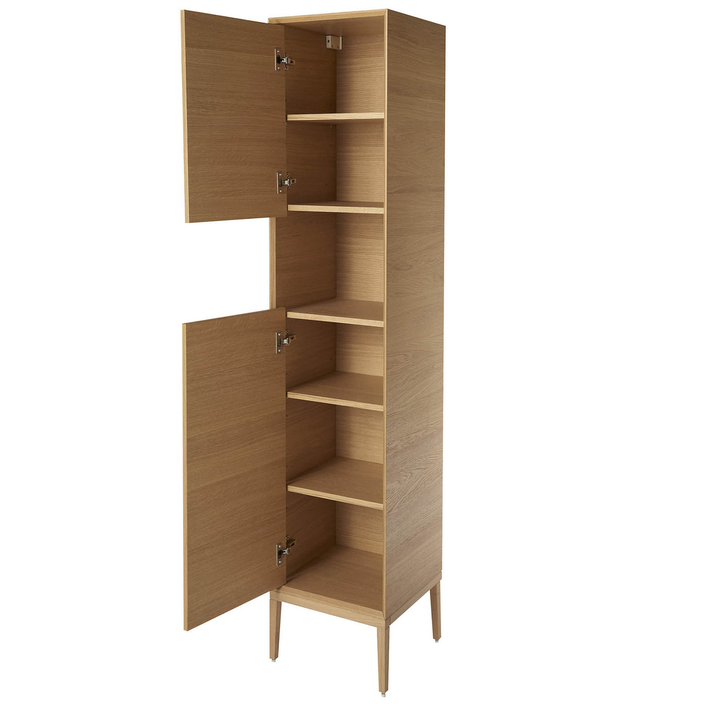 GoodHome Avela Tall Matt Oak effect Bathroom Single Cabinet (H)170cm (W)40cm - Image 10