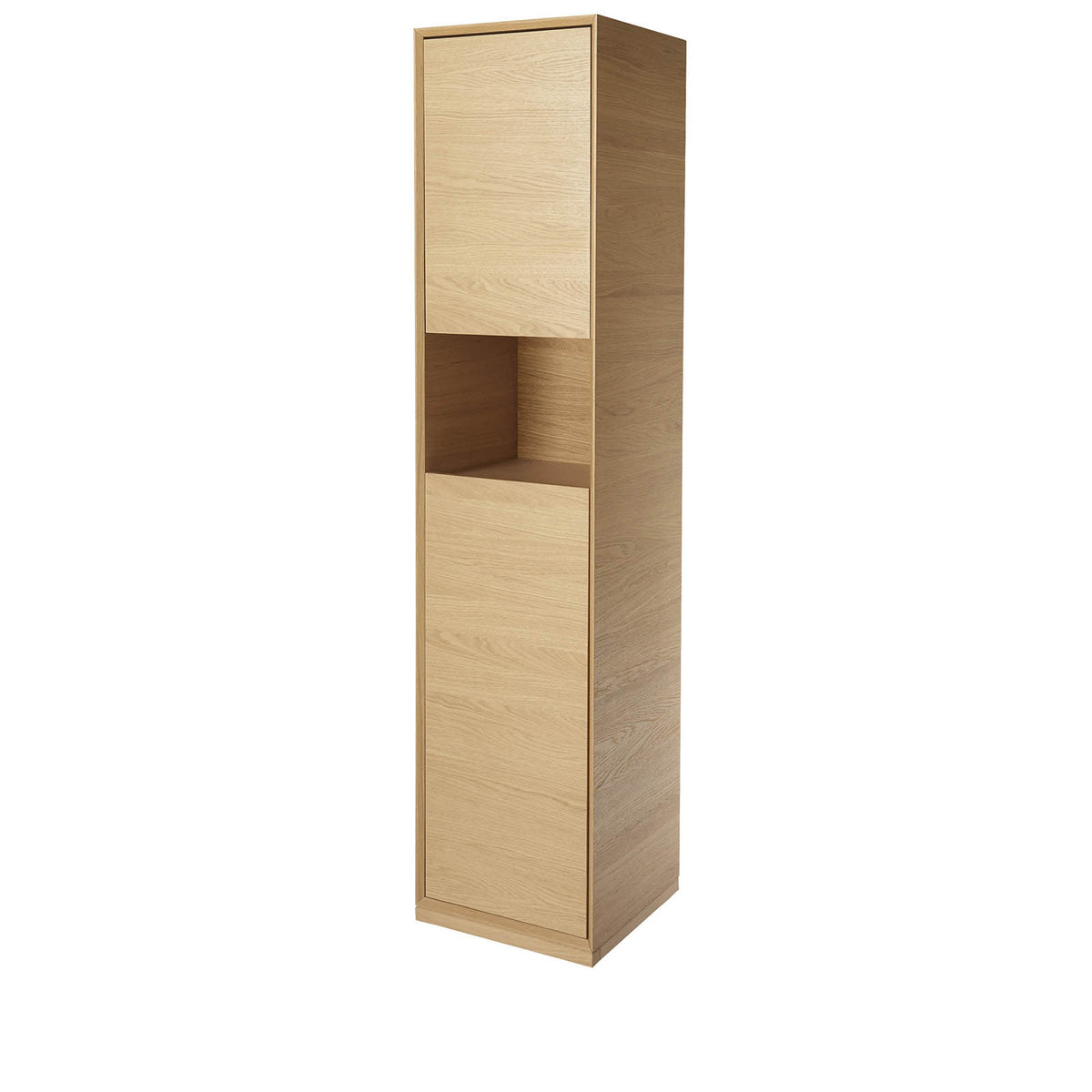 GoodHome Avela Tall Matt Oak effect Bathroom Single Cabinet (H)170cm (W)40cm - Image 5