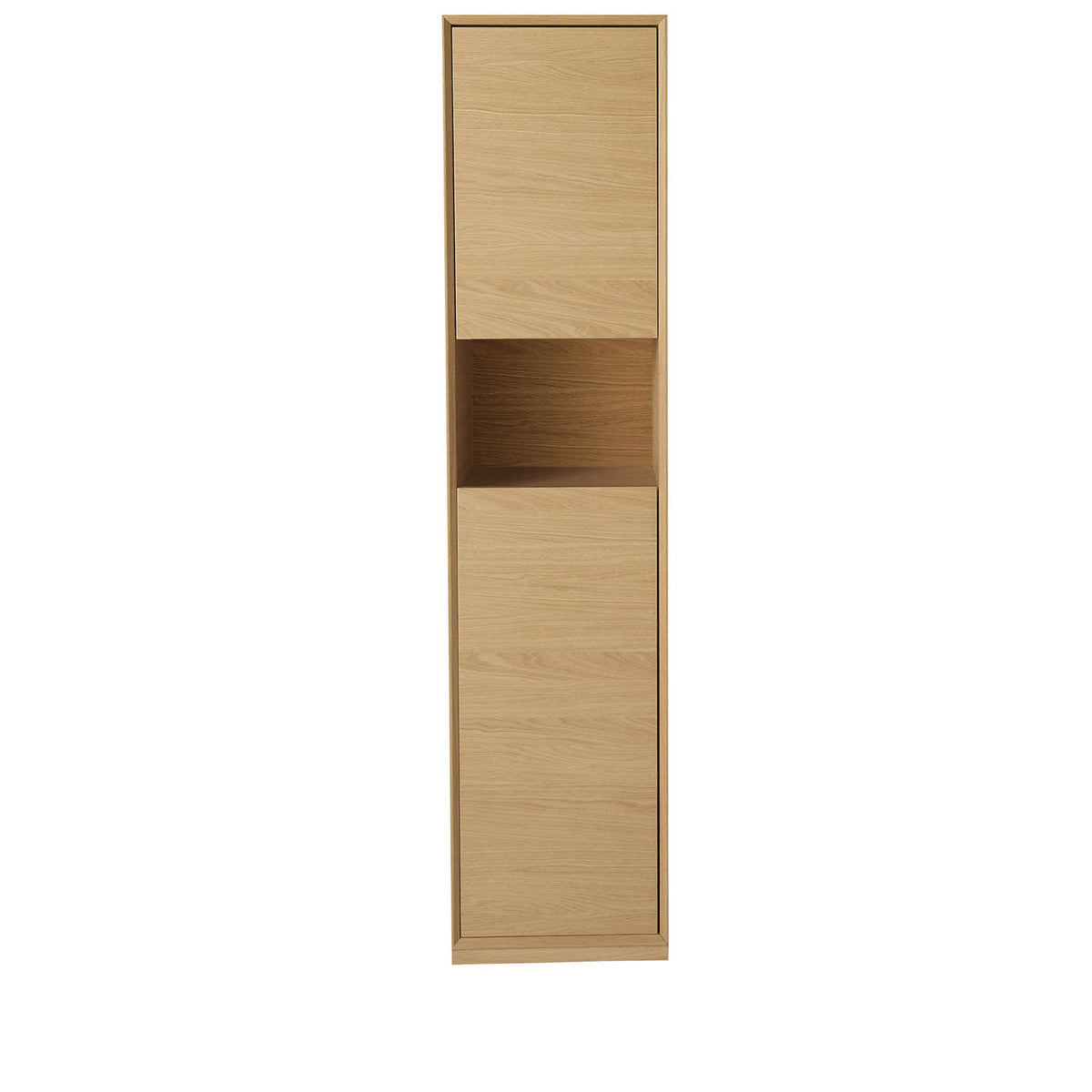 GoodHome Avela Tall Matt Oak effect Bathroom Single Cabinet (H)170cm (W)40cm - Image 7