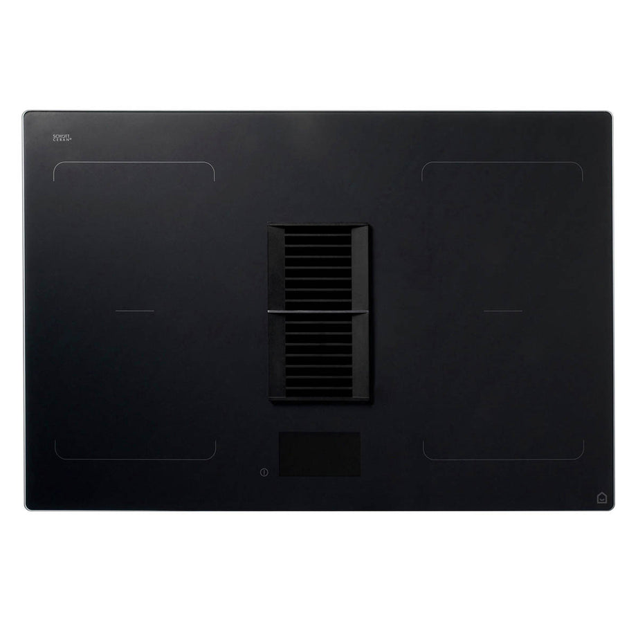 Induction Hob With Extractor Fan 77cm GHIHEF77 Black 4 Zone Integrated Built In - Image 4