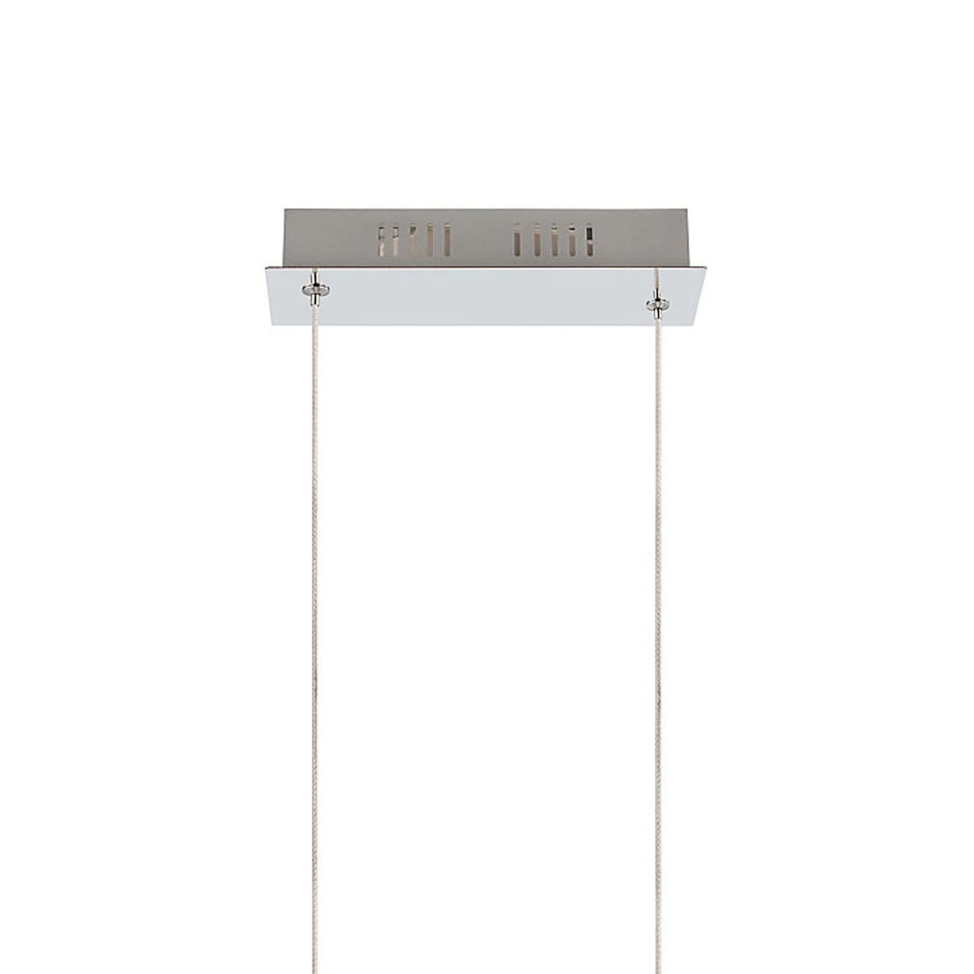 Ceiling Light 2 Lamp Pendant Chrome Effect Adjustable Height LED 1320Lm IP20 - Image 7