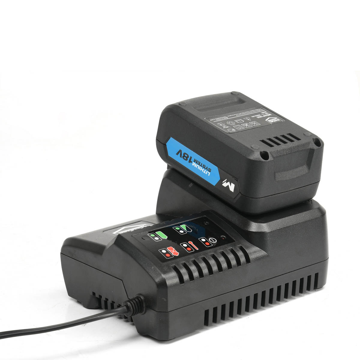 Mac Allister Battery Li-ion 18V 5Ah With LED Charge Indicator Compact Powerful - Image 3