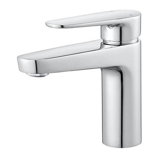 Basin Tap Mono Mixer Chrome Single Lever Waste Bathroom Sink Faucet Modern - Image 1