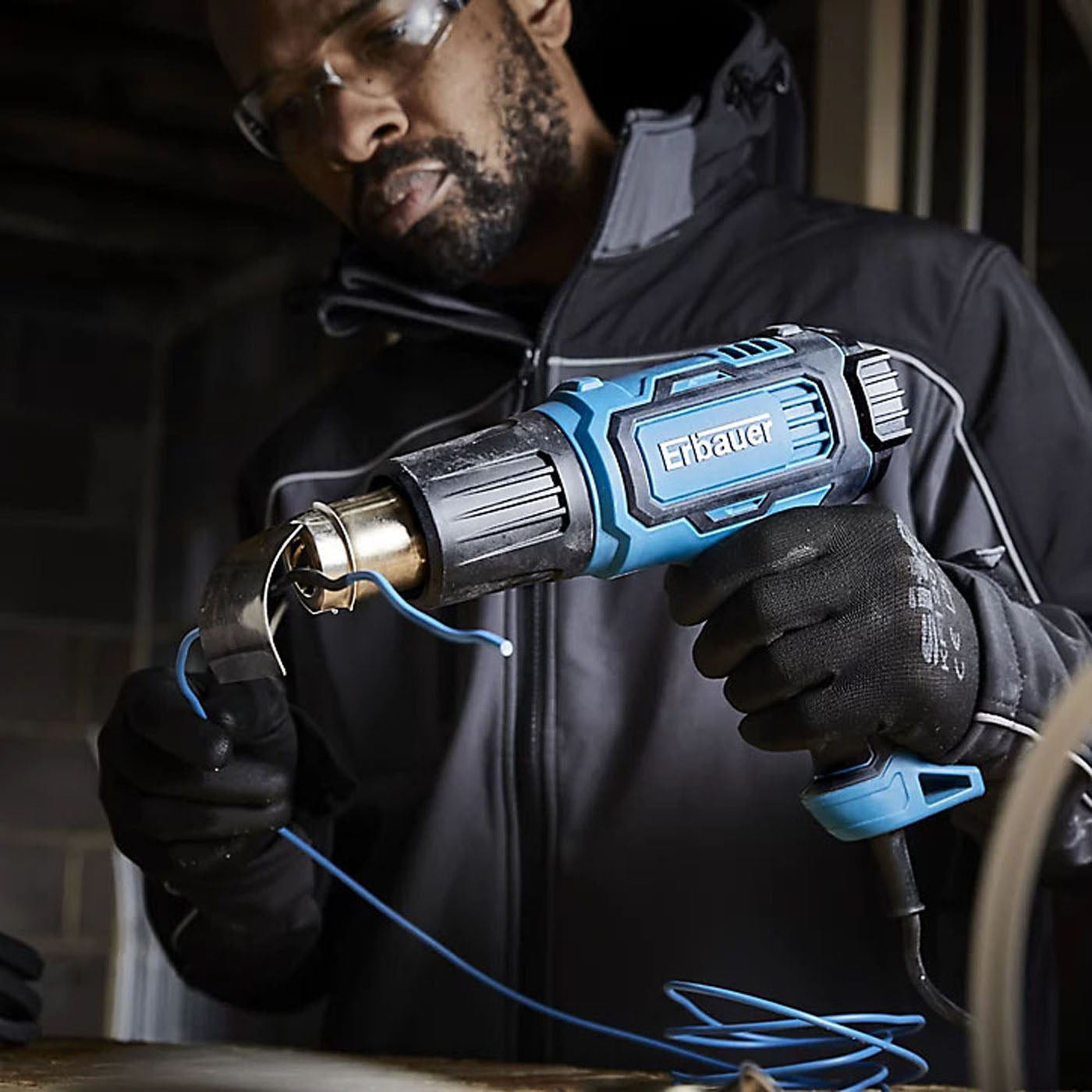 Erbauer Heat Gun EHG2000 Corded Variable Settings With Carry Case 2000W 240V - Image 2