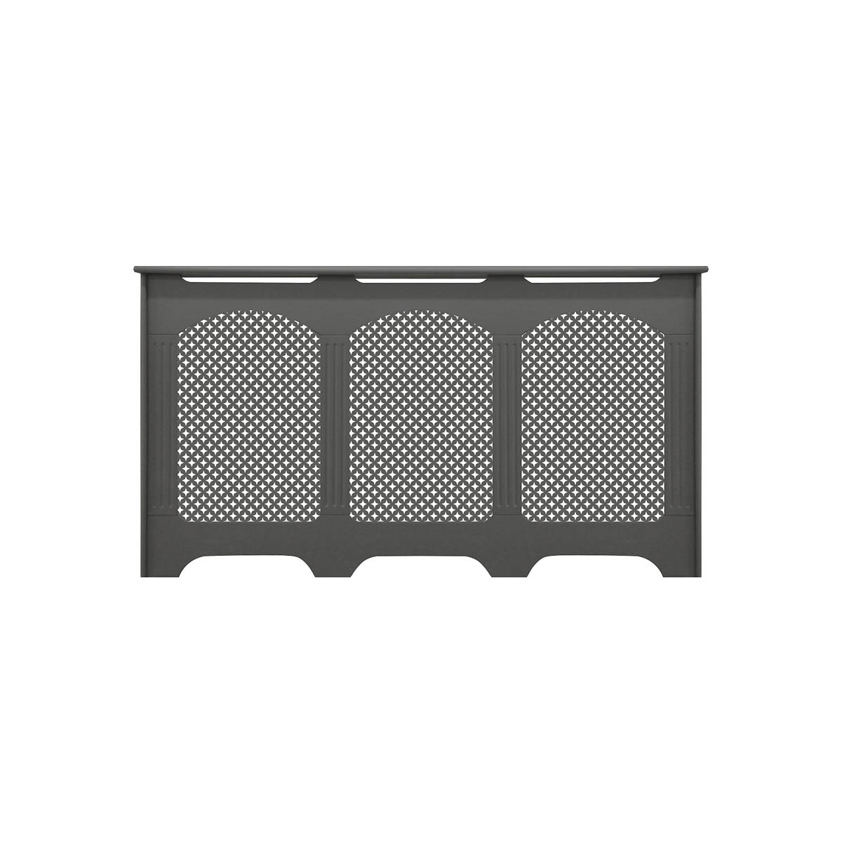 Radiator Cover Large Wood Grey Horizontal Modern 900mm(H) 1710mm(W) 200mm(D) - Image 1