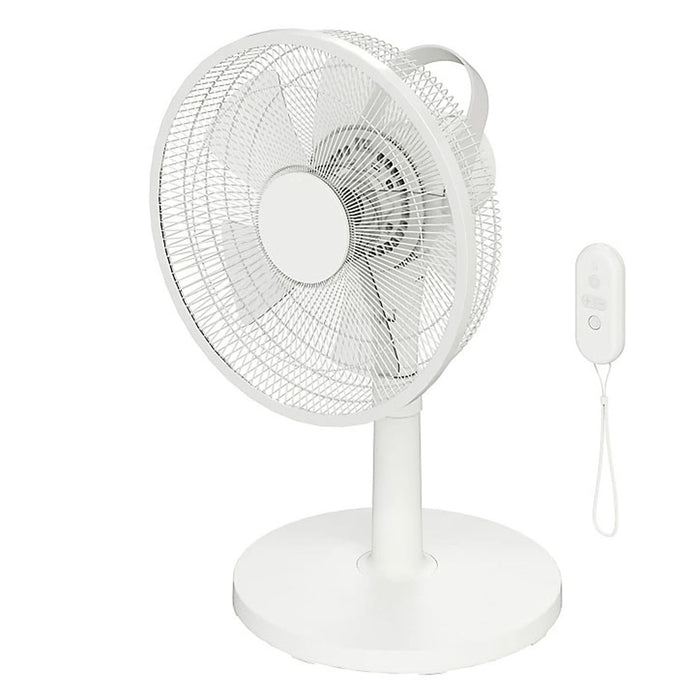 Table Fans White 14" Oscillating Portable Freestanding Cooling Desk Cool Air 40W - Image 1