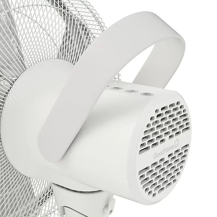 Table Fans White 14" Oscillating Portable Freestanding Cooling Desk Cool Air 40W - Image 9
