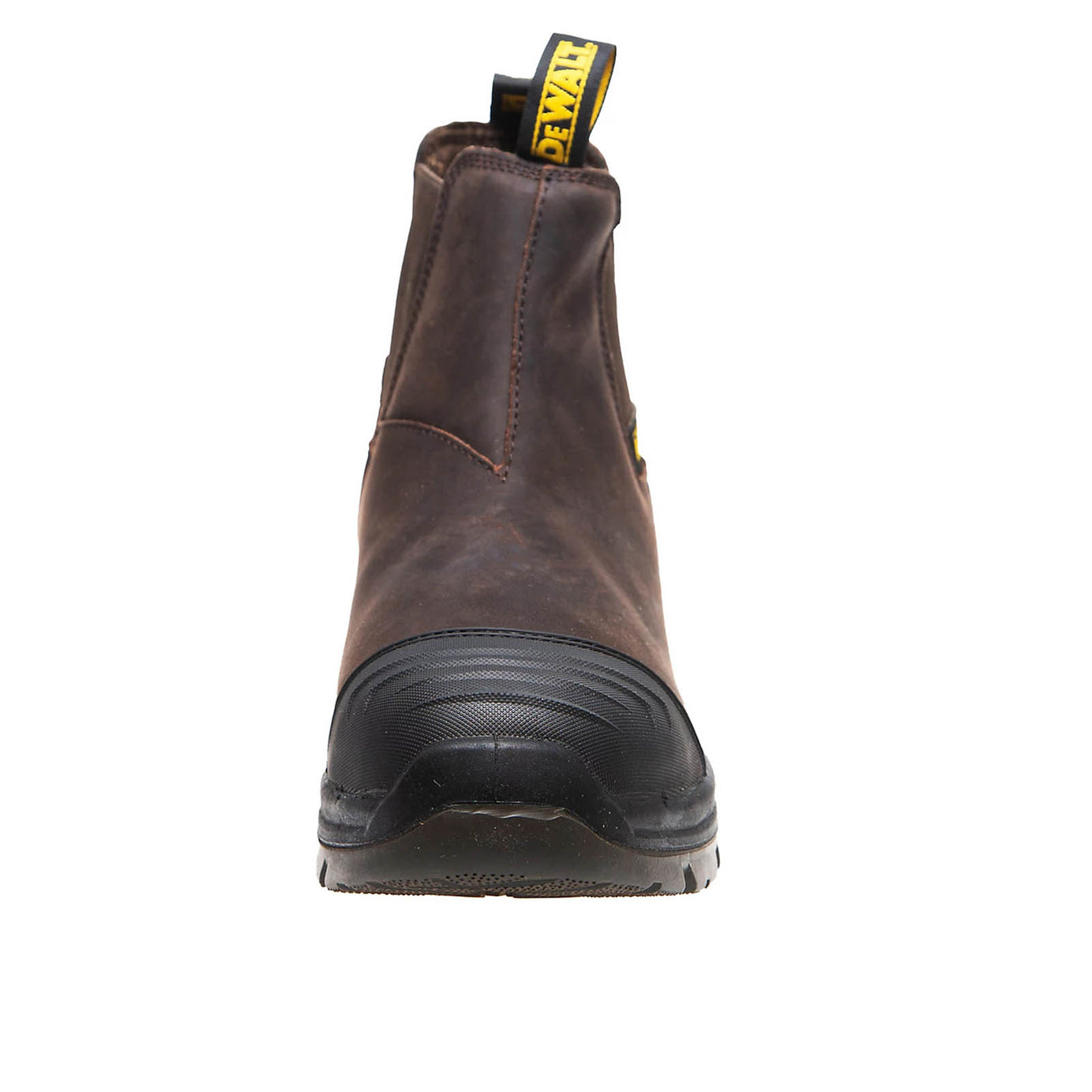 DeWalt Safety Dealer Boots Brown Steel Toe Slip-On Workwear Size 9 Norris - Image 7