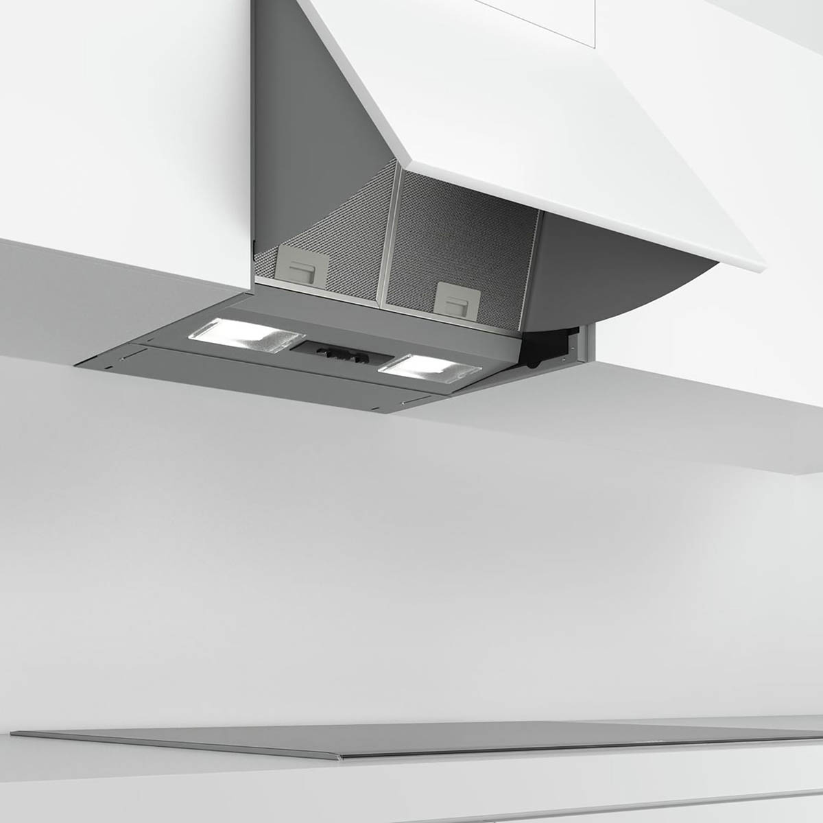 Bosch Integrated Cooker Hood Series 2 DEM66AC00B Stainless Steel Effect (W)60cm - Image 2