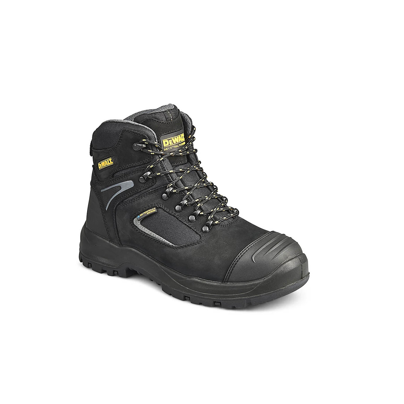 DeWalt Safety Hiker Boots Black Waterproof Steel Toe Work Size 10 Dover - Image 2