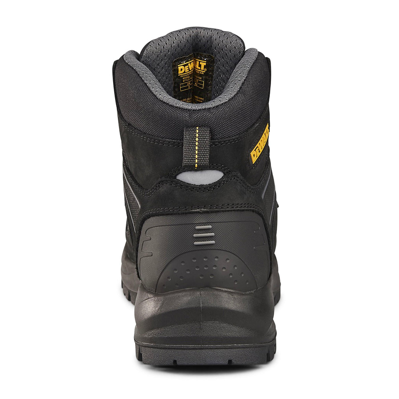 DeWalt Hiker Boots Dover Black Waterproof Leather Comfort Lightweight Size 11 - Image 3