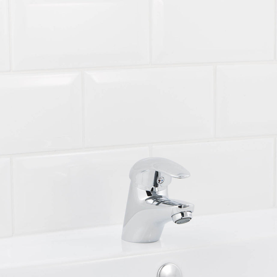 Bathroom Basin Tap Mono Mixer Chrome Single Lever Mini Full Turn Modern Faucet - Image 5