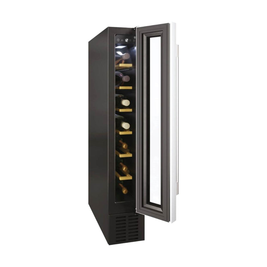Hoover Wine Cooler Fridge Black HWCB15 UK/1 Holds 7 Bottles Reversible Door - Image 1