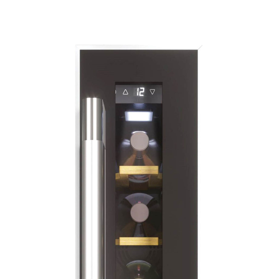 Hoover Wine Cooler Fridge Black HWCB15 UK/1 Holds 7 Bottles Reversible Door - Image 3