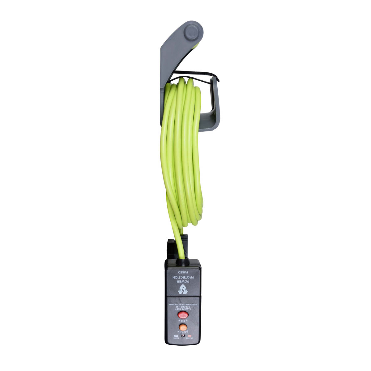 Masterplug Extension Lead Cable 2 Gang 13A Grey Green With RCD Plug Socket 10m - Image 3