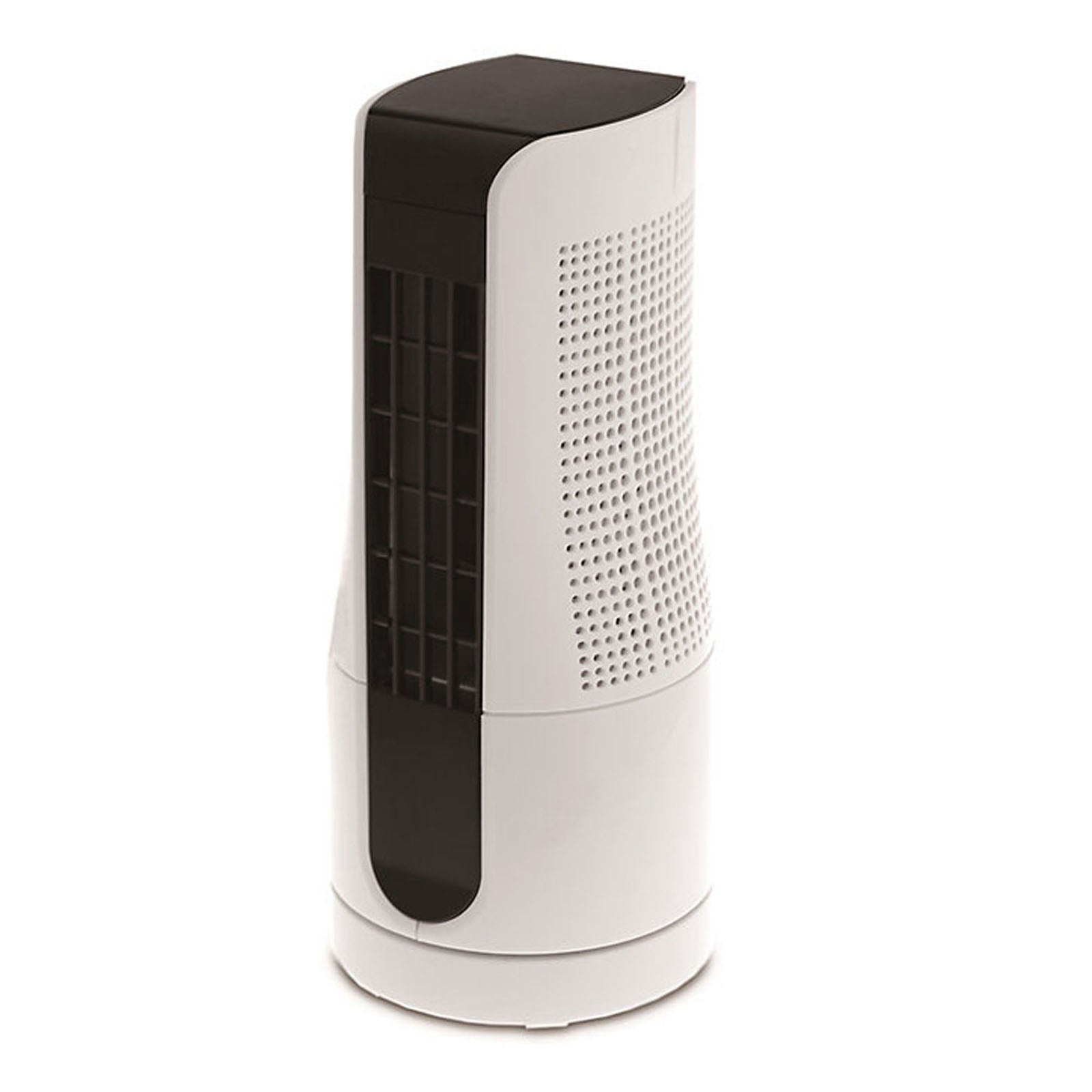 Tower Fan Mini Oscillating Air Cooler Free Standing Compact 2 Speed Touch - Image 1