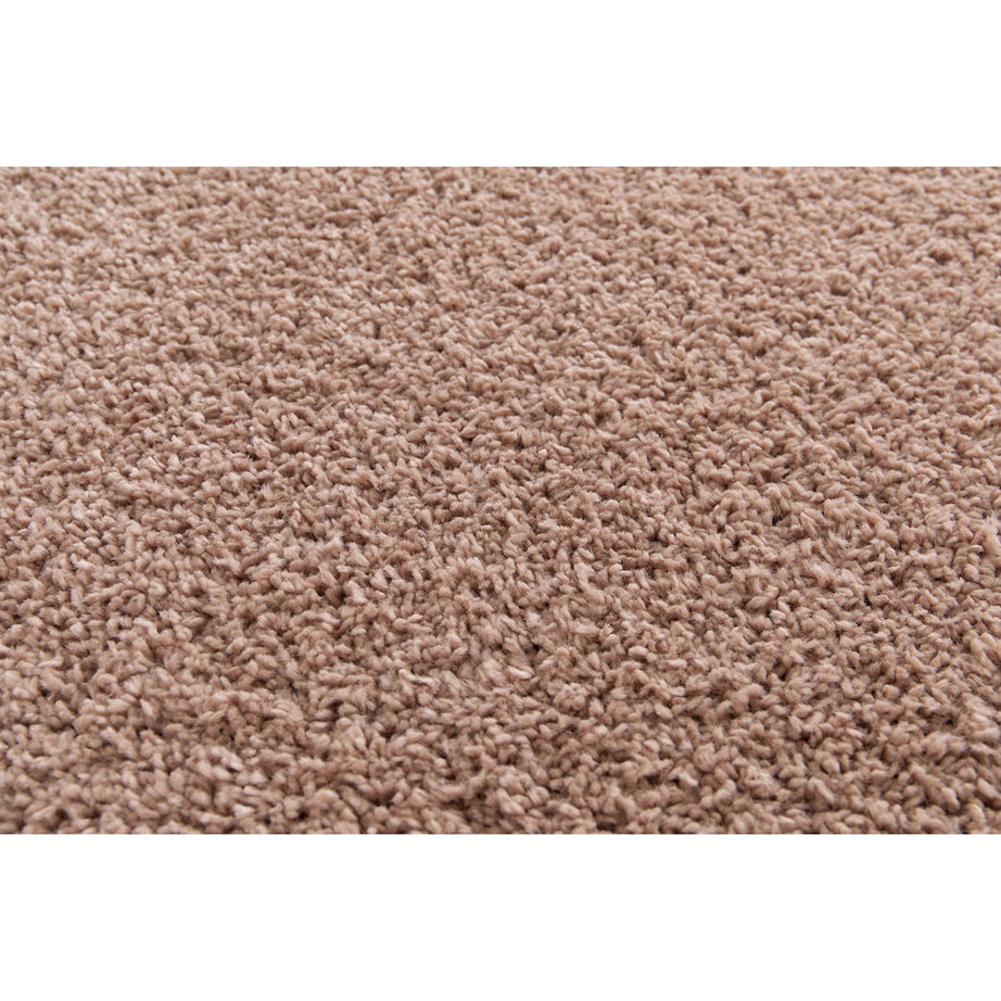 Floor Rug Shaggy Soft Medium Pale Pink Carpet Modern Rectangle (L)150 x (W)80cm - Image 7