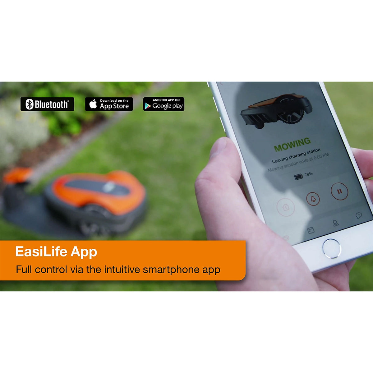 Flymo Easilife 800 18V 16cm Robotic lawnmower - Image 4