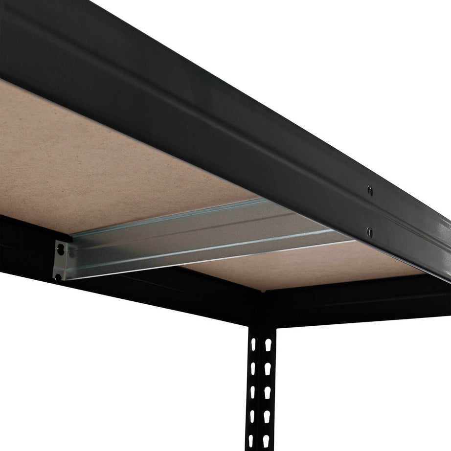 Garage Shelving Unit Storage System 4 Shelf HDF Steel (H)1800 (W)1656 (D)600mm - Image 5