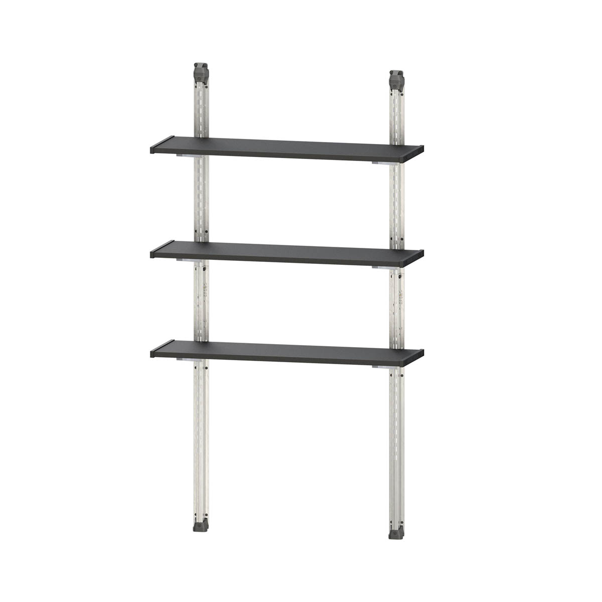 Keter Shelving Unit 3 Shelf Steel Storage Adjustable Garage Shed Organizer - Image 1