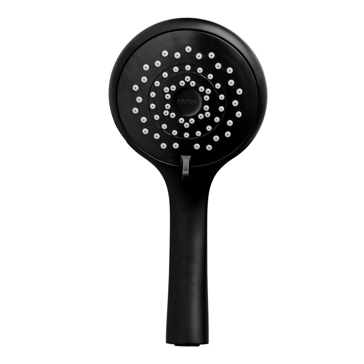 Triton Electric Shower 9.5kW Matt Black Five Spray Pattern Twin Round Head - Image 3