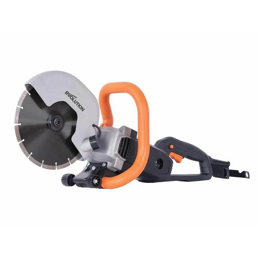 Evolution Disc Cutter Electric R230DCT 230mm For Masonry Metal With Blade 2000W - Image 1