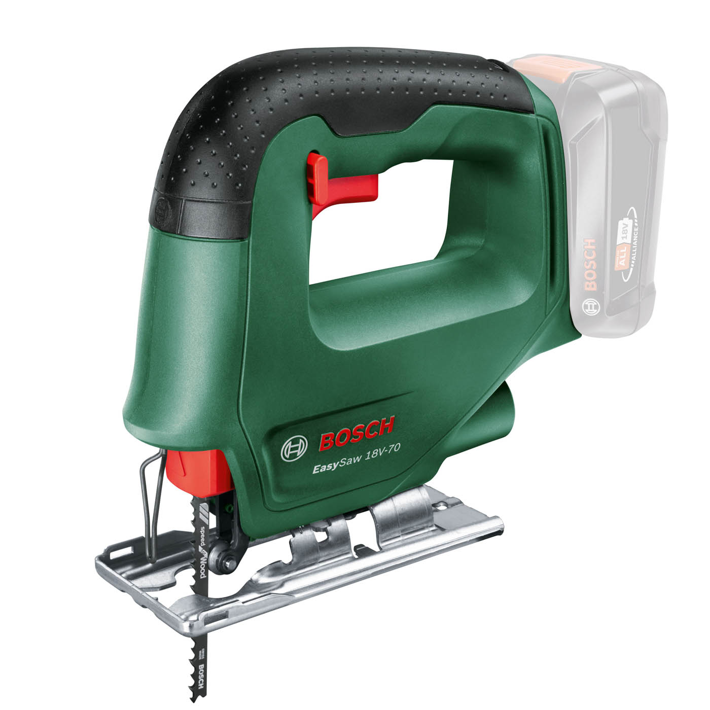 Bosch Jigsaw Cordless 18V Li-Ion Power For All Alliance 45° Brushed Body Only - Image 2