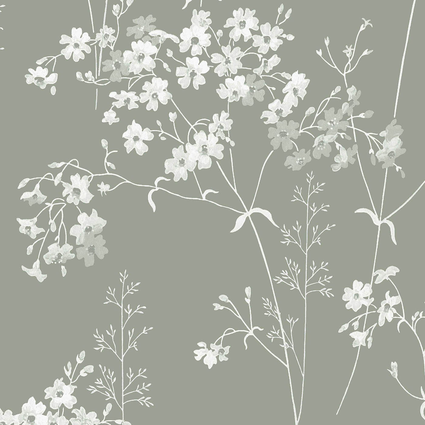 Next Wallpaper Sage Green Leaf Design 5.2m² Coverage Matt Smooth Patterned - Image 6