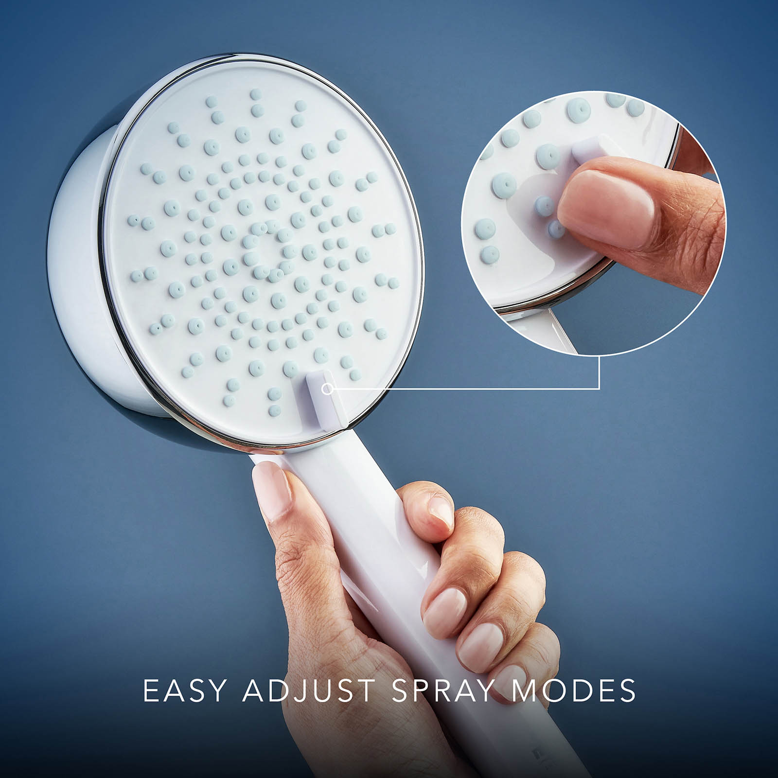 Mira Electric Shower Mixer 10.8kW Gloss White 4 Spray Pattern Round Head - Image 10