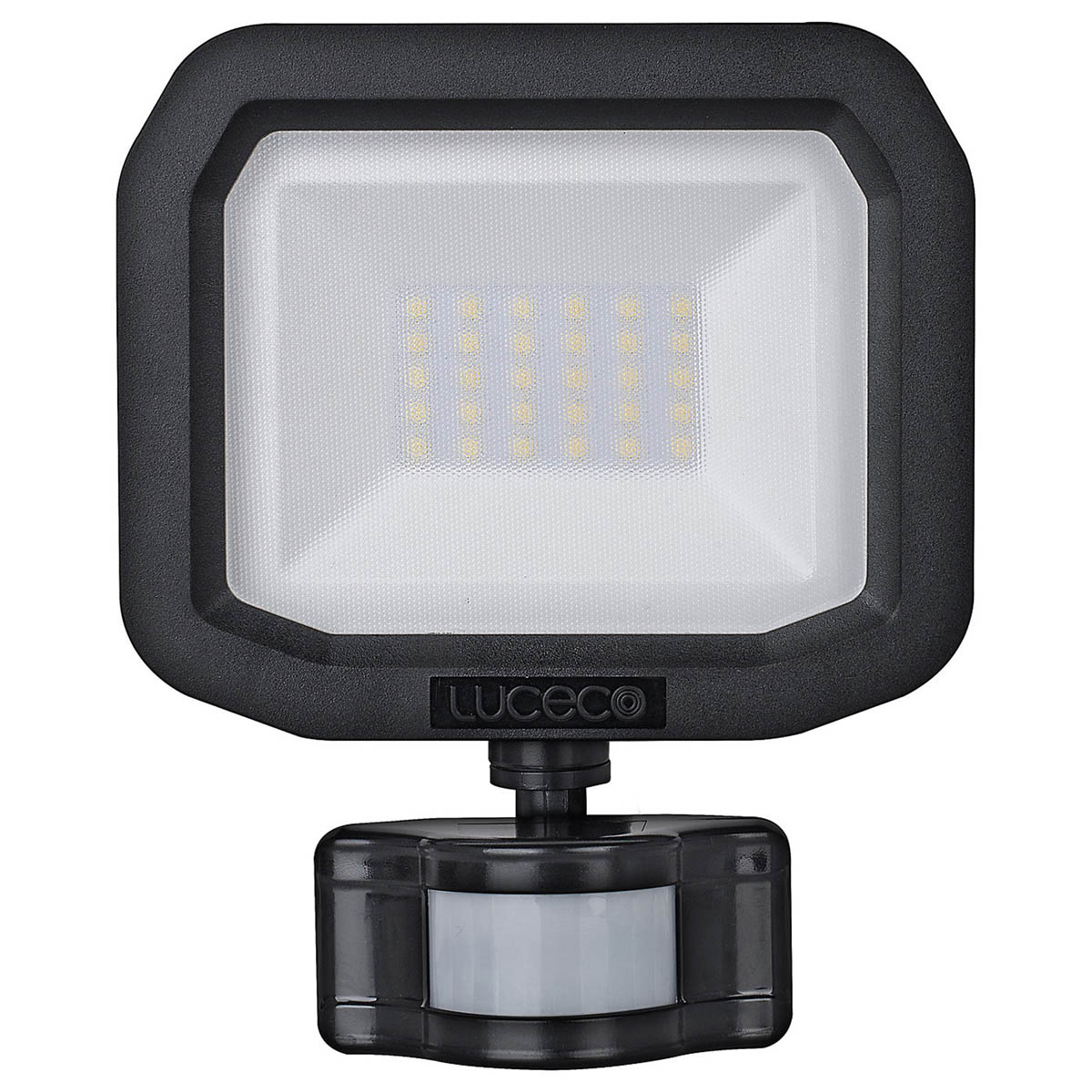 Luceco Floodlight Smart Outdoor Integrated LED Neutral White Black PIR 20W - Image 3